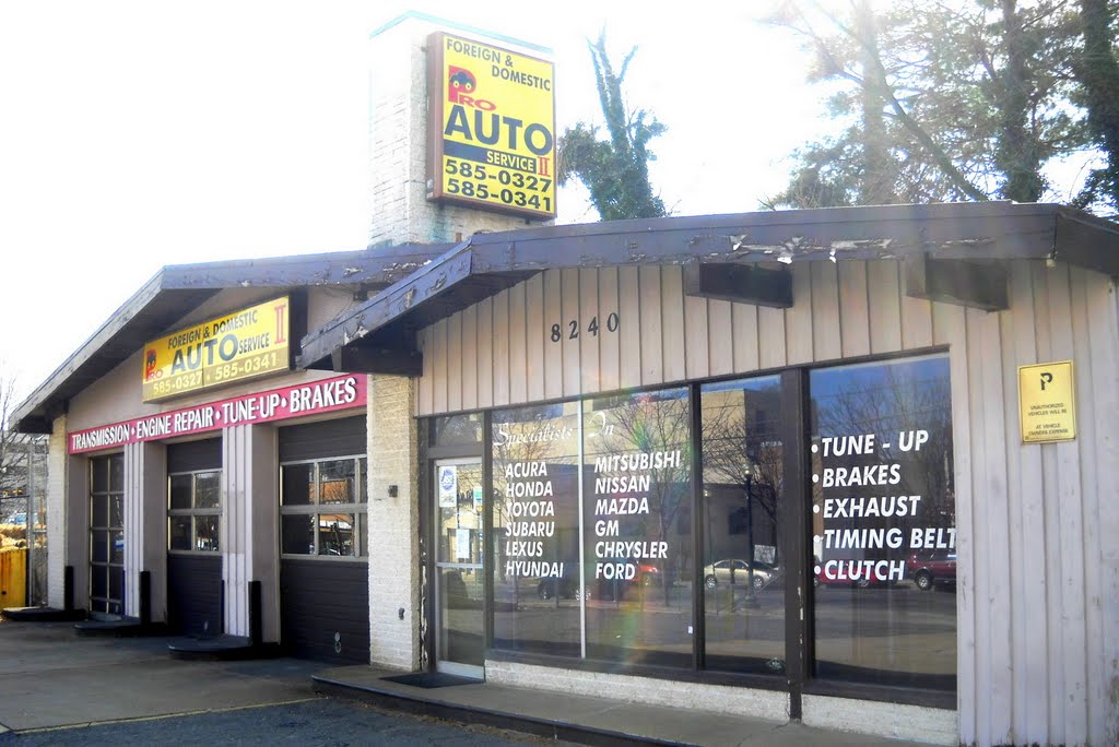 old Shell gas station, 8240 Fenton Street, Silver Spring, MD 20910-4503, Такома-Парк