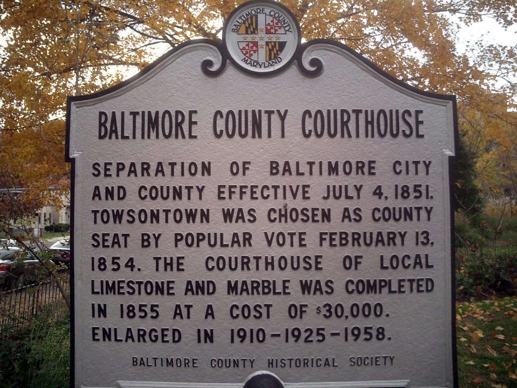 Baltimore County Courthouse, Таусон