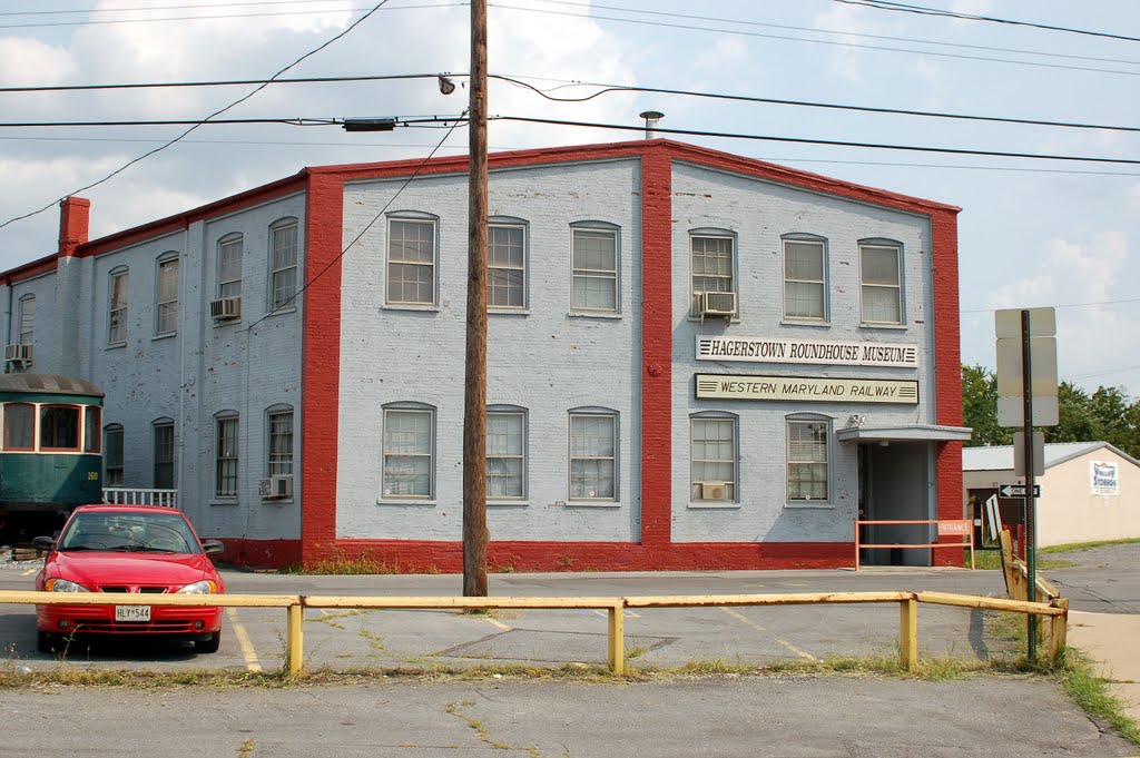 Hagerstown Roundhouse Museum at Hagerstown, MD, Хагерстаун