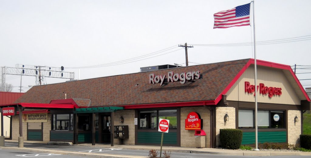 Roy Rogers, near Historic National Road, US Route 40,  W Franklin St, Hagerstown, MD, Хагерстаун