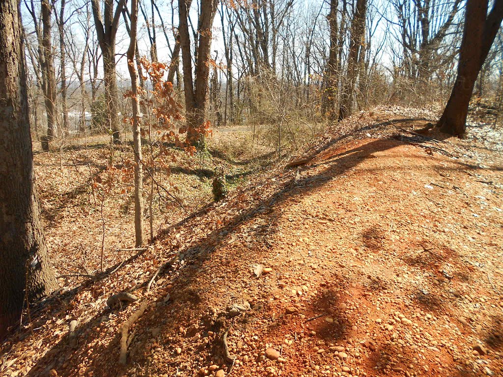 remains of Fort Tottens earthworks, Civil War Defenses of Washington, 1861-1865, Fort Totten Park‎ Washington D.C., District of Columbia 20011, Чиллум