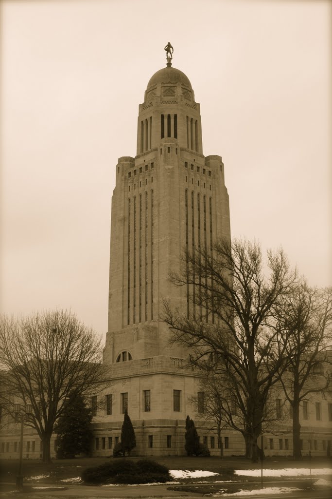 Nebraska State Capitol, Nebraska, Линкольн