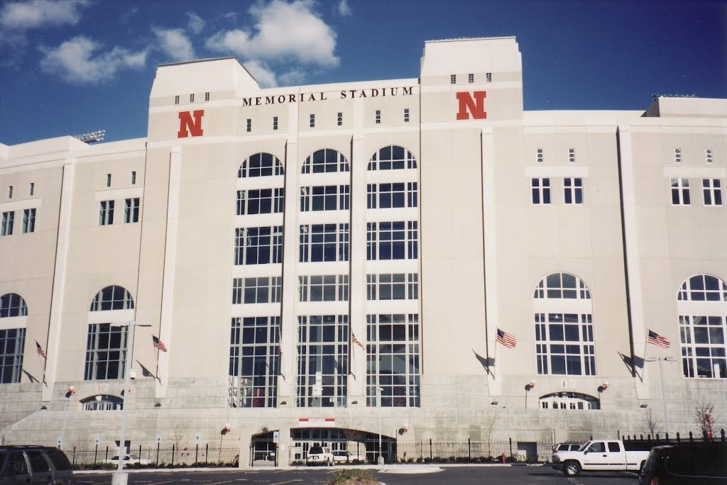 Memorial Stadium, Home to the Nebraska Cornhuskers in Lincoln Nebraska, Линкольн