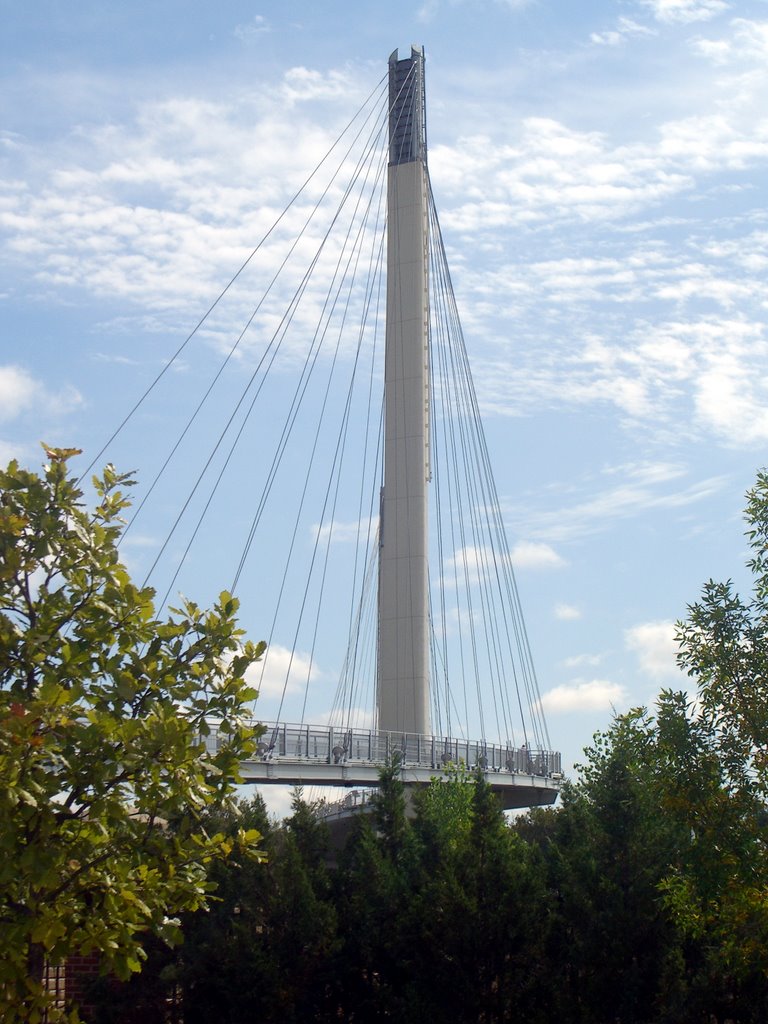 Bob Kerrey Pedestrian Bridge (Bike & Foot Bridge), Омаха
