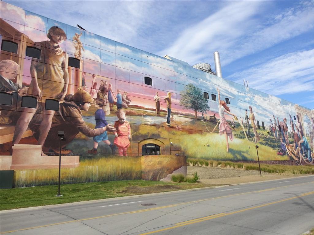 mural - Energy Systems Company, California Street Facility, Omaha, NE, Омаха