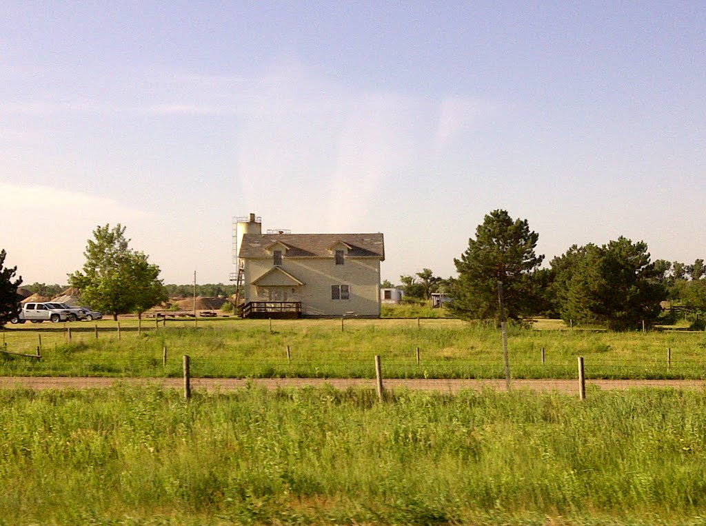 2011, Grant, NE, USA - country home, Оффутт база ВВС