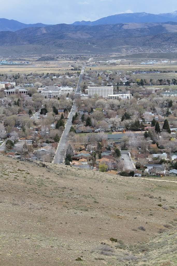 C Hill Trail , Carson City, Карсон-Сити