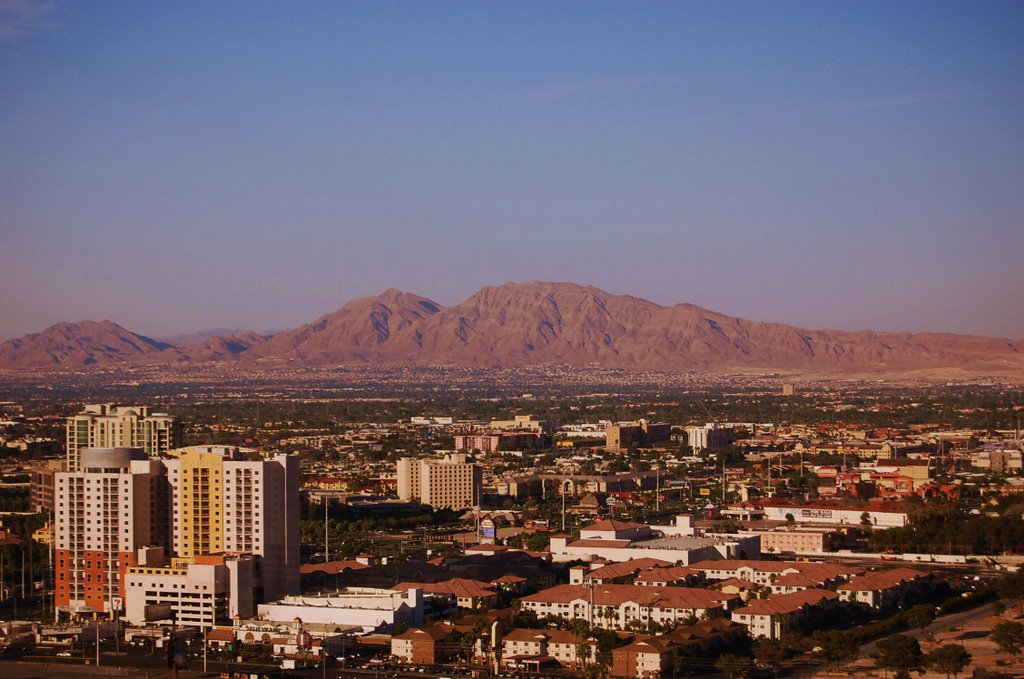 las vegas - panorama dal planet hollywood, Лас-Вегас