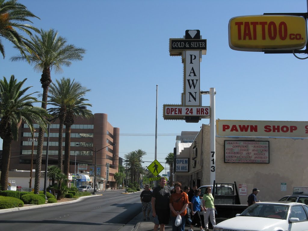 Pawn Stars shop sign, Лас-Вегас