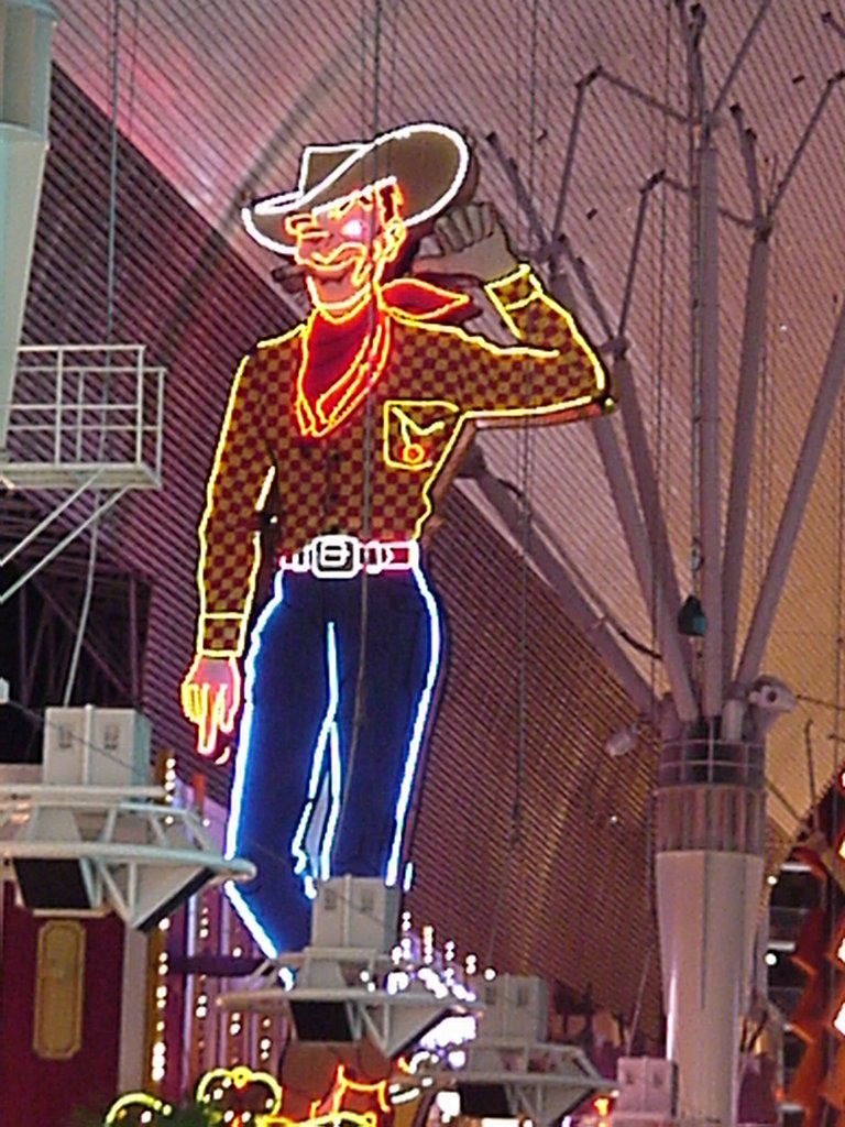 Famous Cowboy on Fremont St., Норт-Лас-Вегас