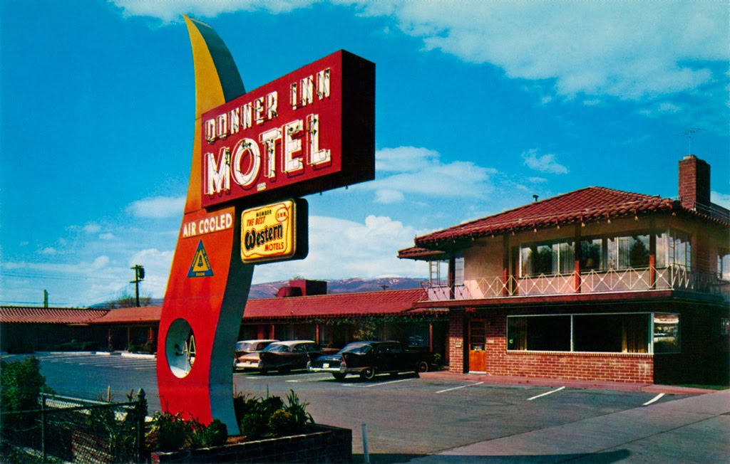 Donner Inn Motel in Reno, Nevada, Рино