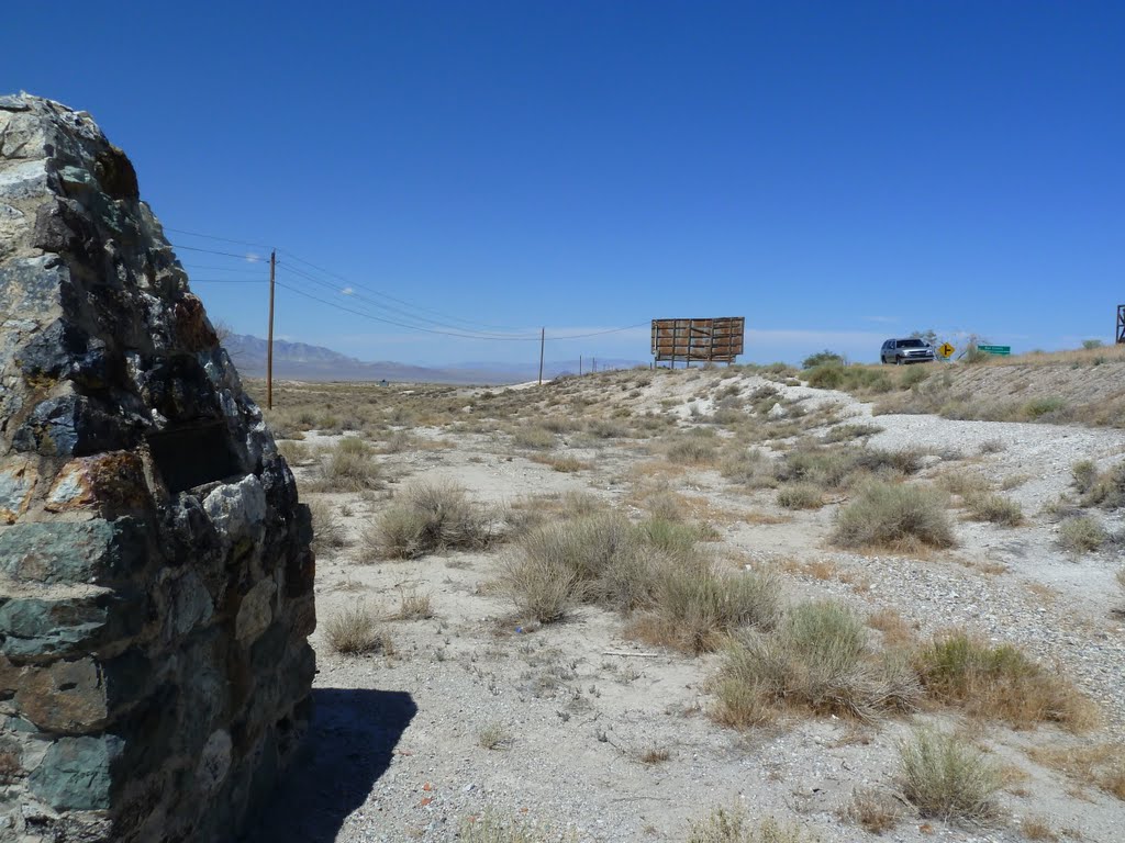 View North from John Kirchen Historical Marker, Tonopah, Nevada, Тонопа
