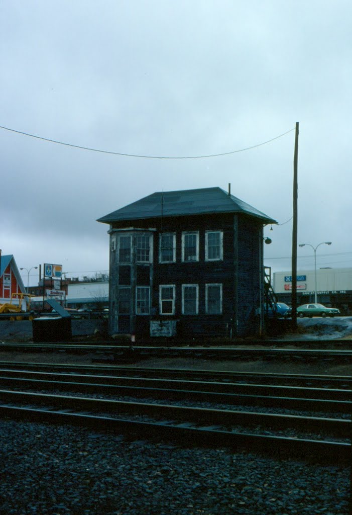 Boston and Maine Railroad Yard Office at Manchester, NH, Манчестер