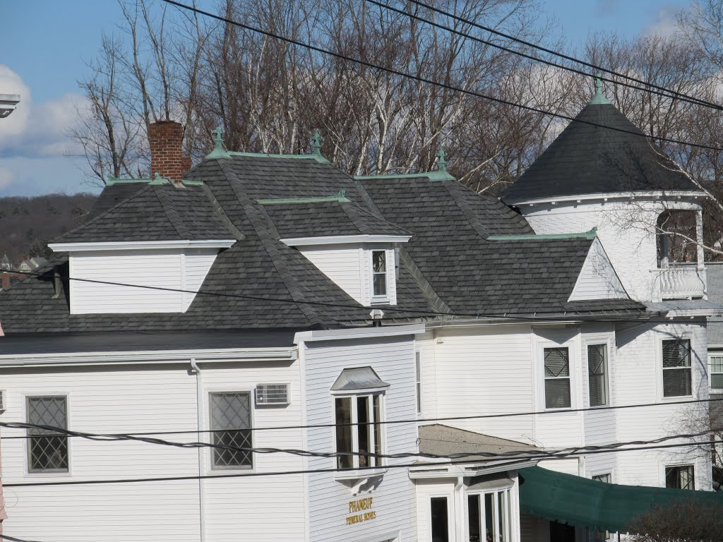 rubber roofing, architectural shingles, ornamental copper, Manchester NH, Манчестер