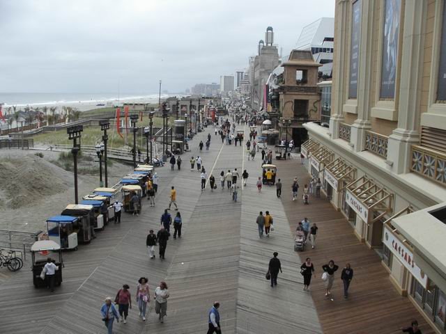 Boardwalk, Atlantic City, Атлантик-Сити