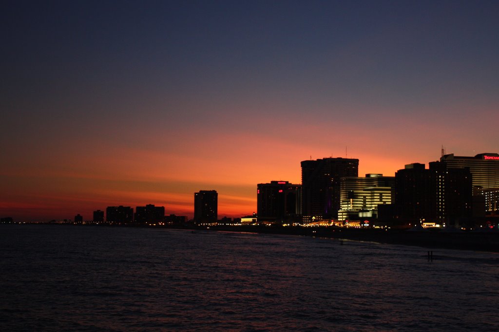 Sunset In Atlantic City, Атлантик-Сити