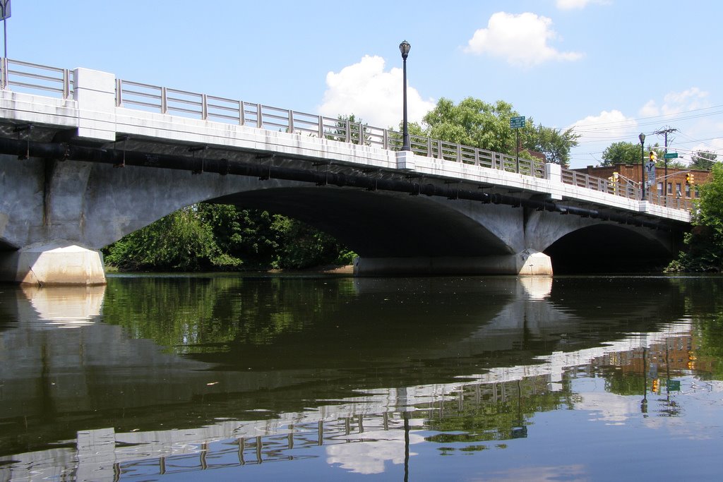 Monroe Street Bridge over the Passaic River, New Jersey, Гарфилд