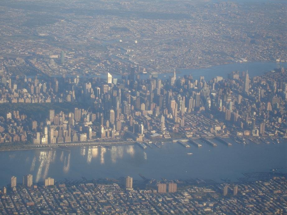 New York From Airplane, Гуттенберг