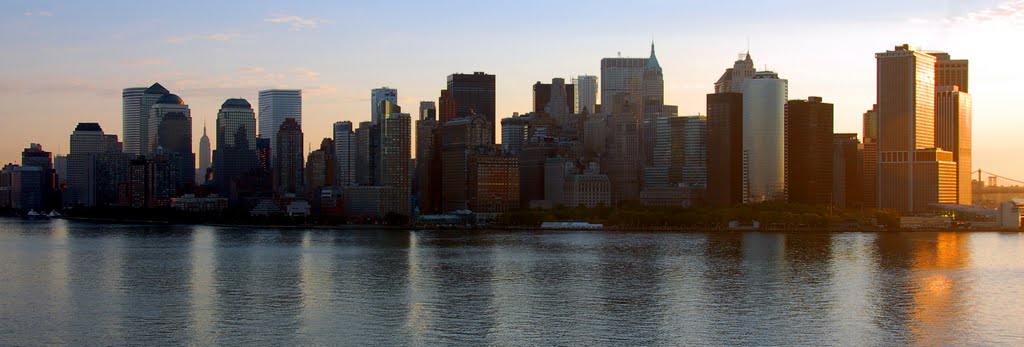 New York - New York; panoràmica Manhattan!, Джерси-Сити