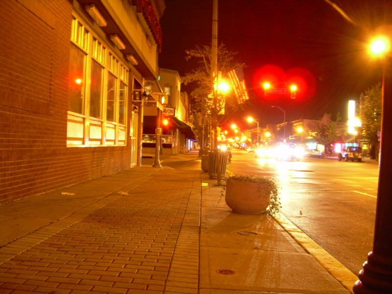 Linden at night, Линден