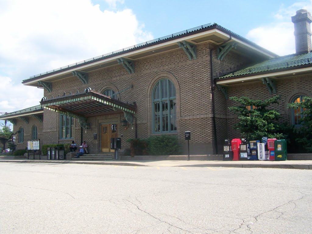 Delaware Lackawanna and Western Railroad Station- Morristown NJ, Морристаун