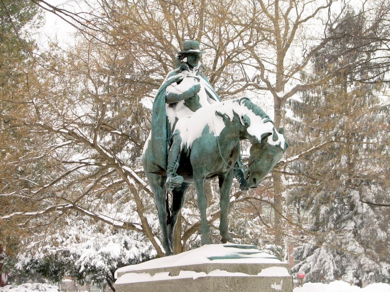 Francis Asbury statue, Drew University (Madison, NJ), Мэдисон