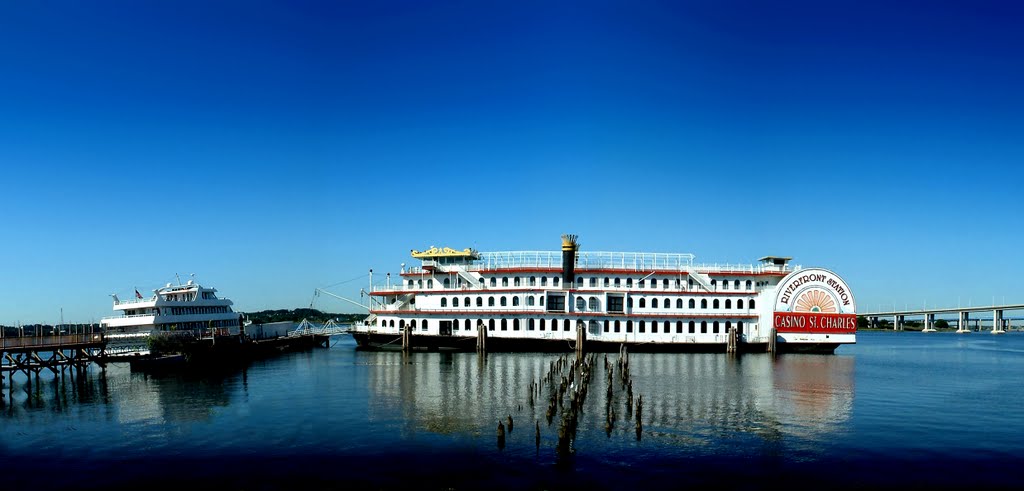 Casio St. Charles  River Boat - Cruise Ship Cornucopia Princess - Raritan River - Perth Amboy, NJ - 8.8.2008, Перт-Амбой