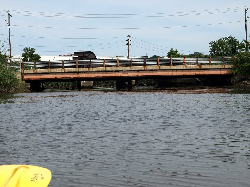 Westside Avenue Bridge over Bellmans Creek, New Jersey Meadowlands, Риджефилд