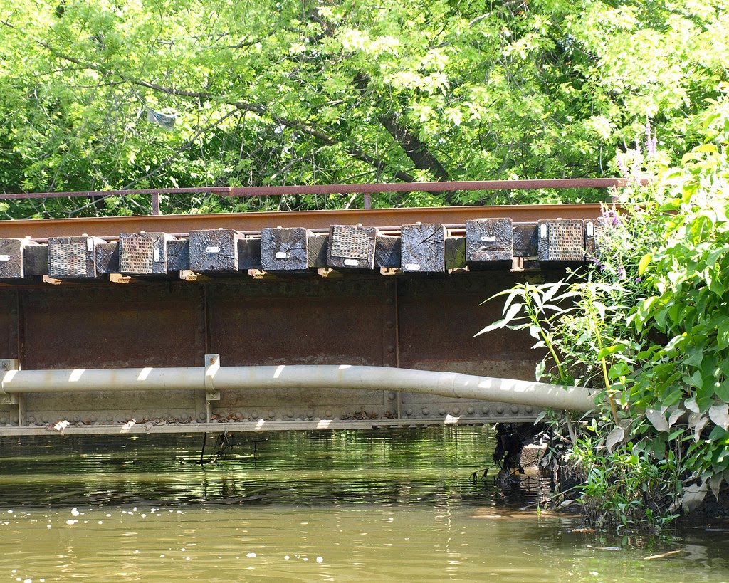 Railroad Bridge over Bellmans Creek, New Jersey Meadowlands, Риджефилд