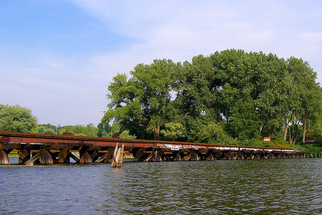 NYS&W Railroad Bridge over the Hackensack River, New Jersey, Тинек