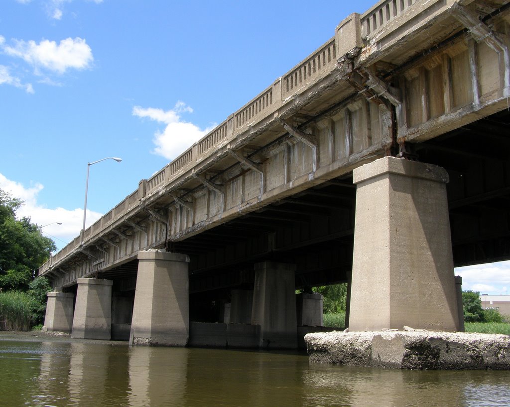 Route 4 Bridge over the Hackensack River, New Jersey, Тинек