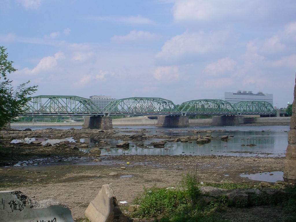 The "Trenton Makes - The World Takes" Bridge from Morrisville, PA to Trenton, NJ, Трентон