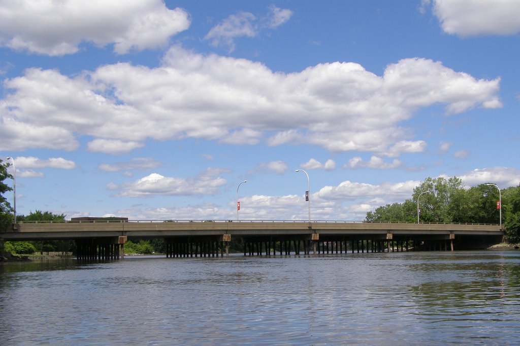 Cedar Lane Bridge over the Hackensack River, New Jersey, Хакенсак