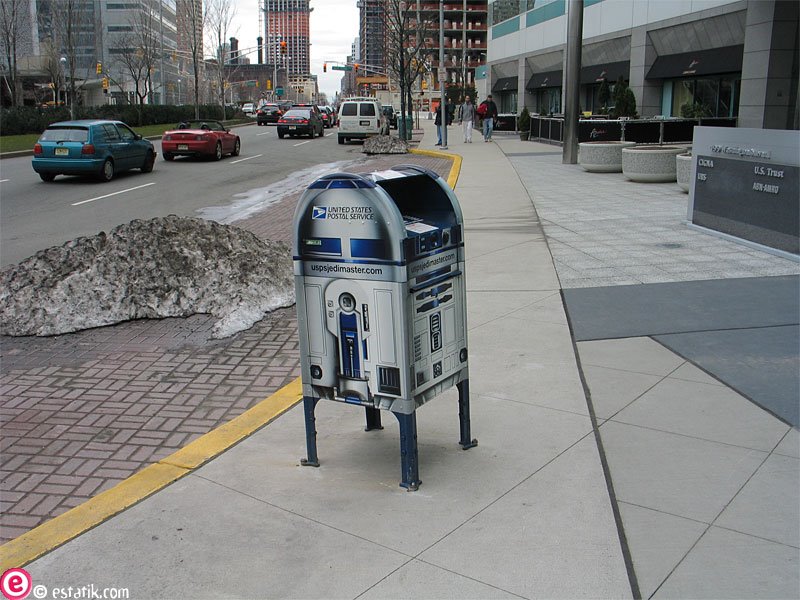 R2-D2 Mailbox, Jersey City, Хобокен
