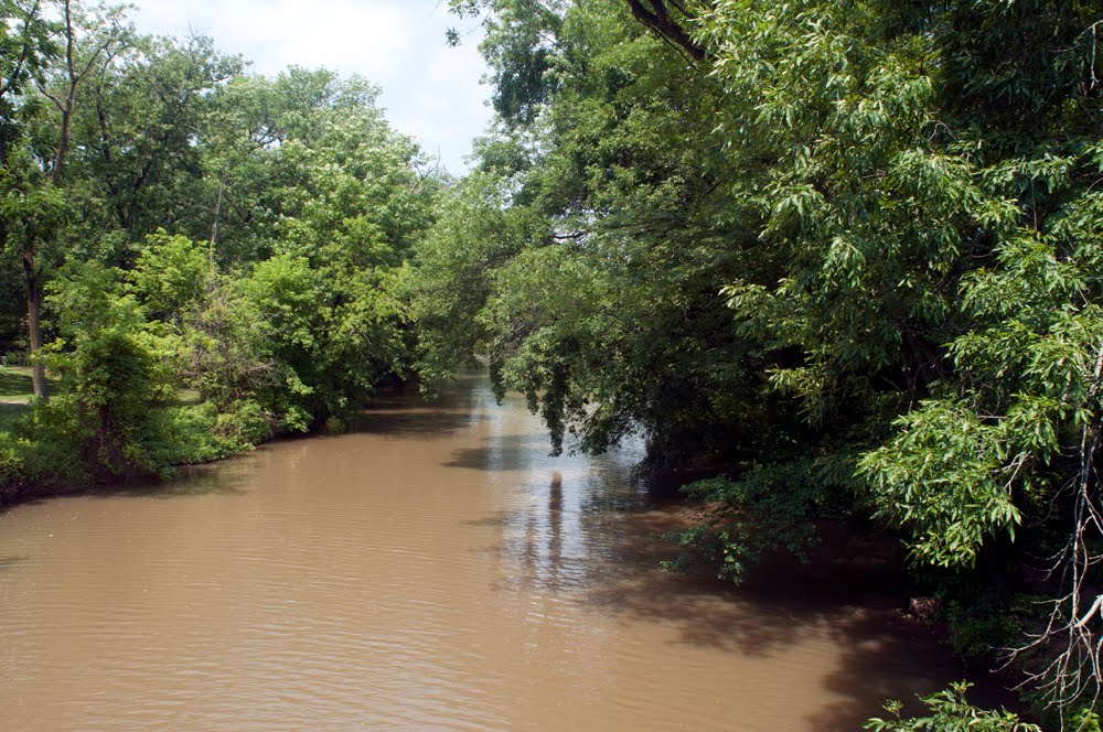 Cooper River From Grove Street, Looking Downstream, Черри-Хилл