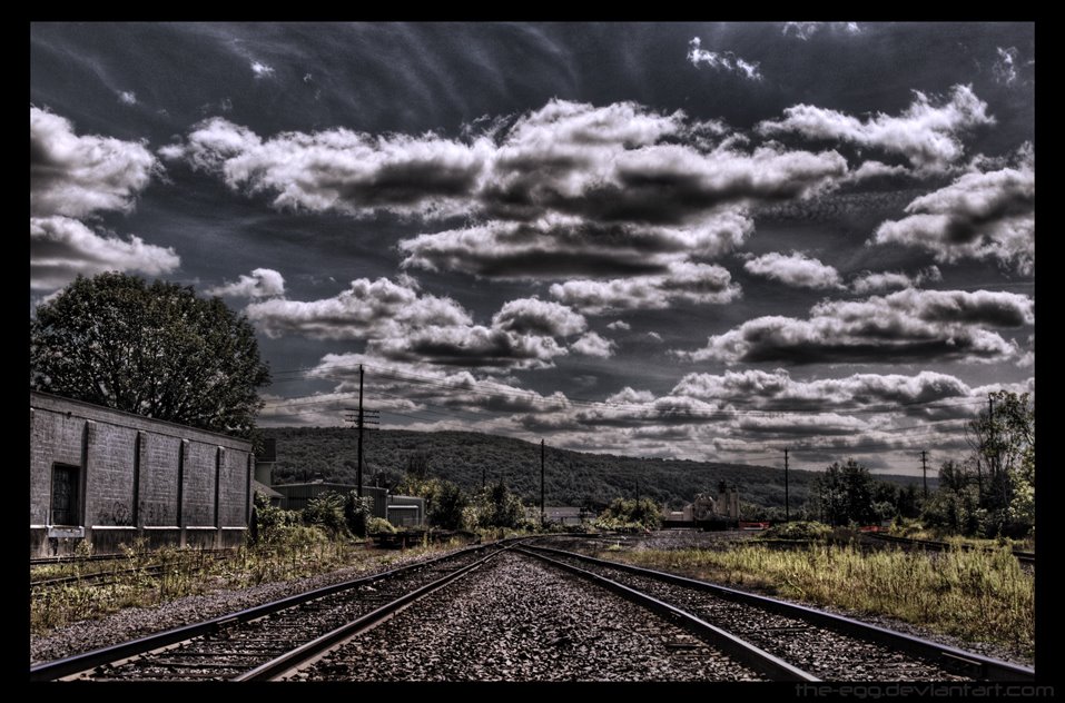 train tracks, Бингамтон