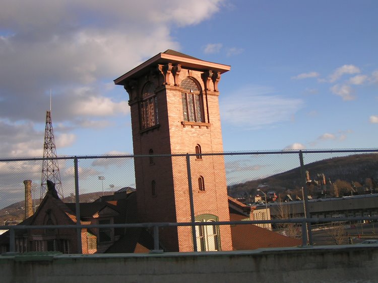 Lackawanna Train Station & Marconi Tower, Бингамтон
