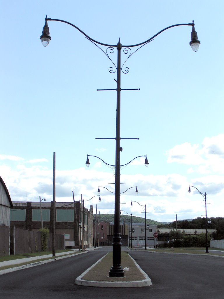 lights - new lampposts, Бингамтон