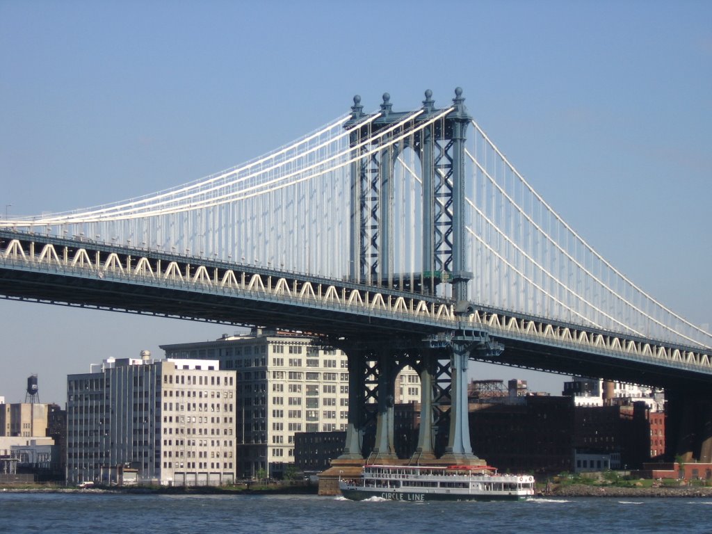 Manhattan Bridge (detail) [005136], Блаувелт