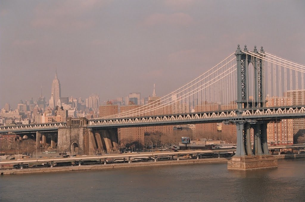 Manhattan Bridge, Бруклин