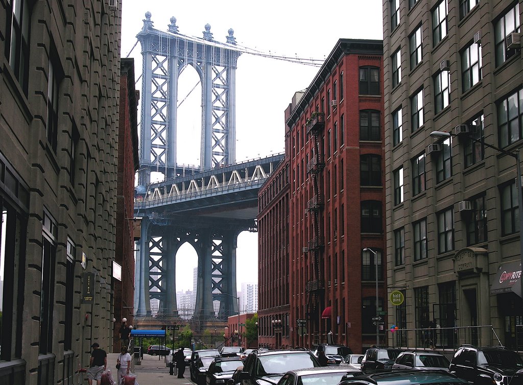dumbo (view of manhattan bridge), Бруклин