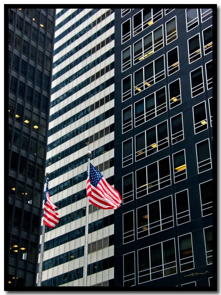 Wall Street: Stars and Stripes, stripes & $, Бруклин