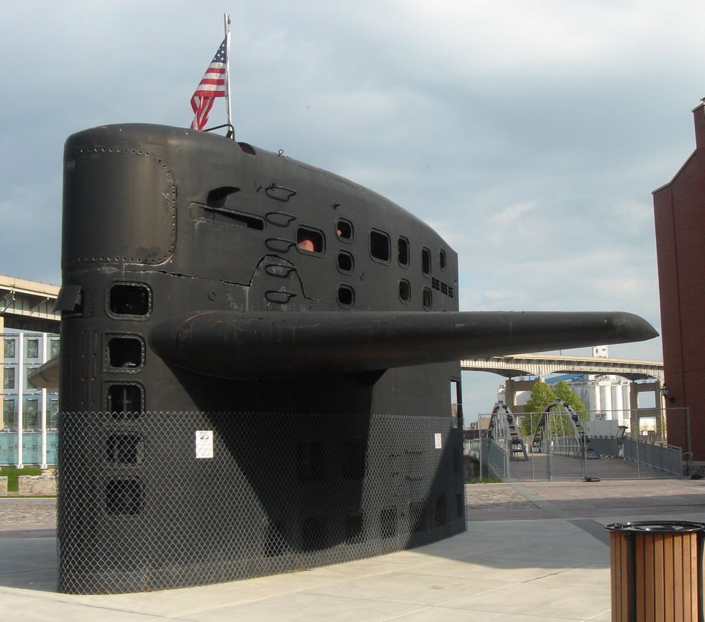 USS Boston ( SSN-703 ) Sail - Under Restoration, Buffalo Marine Museum, Bufffalo, N.Y., Буффало