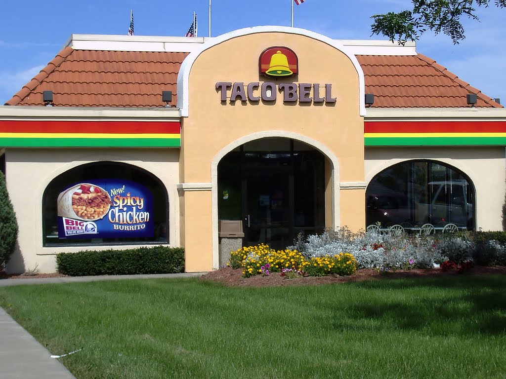 Taco Bell in Rochester NY, Грис