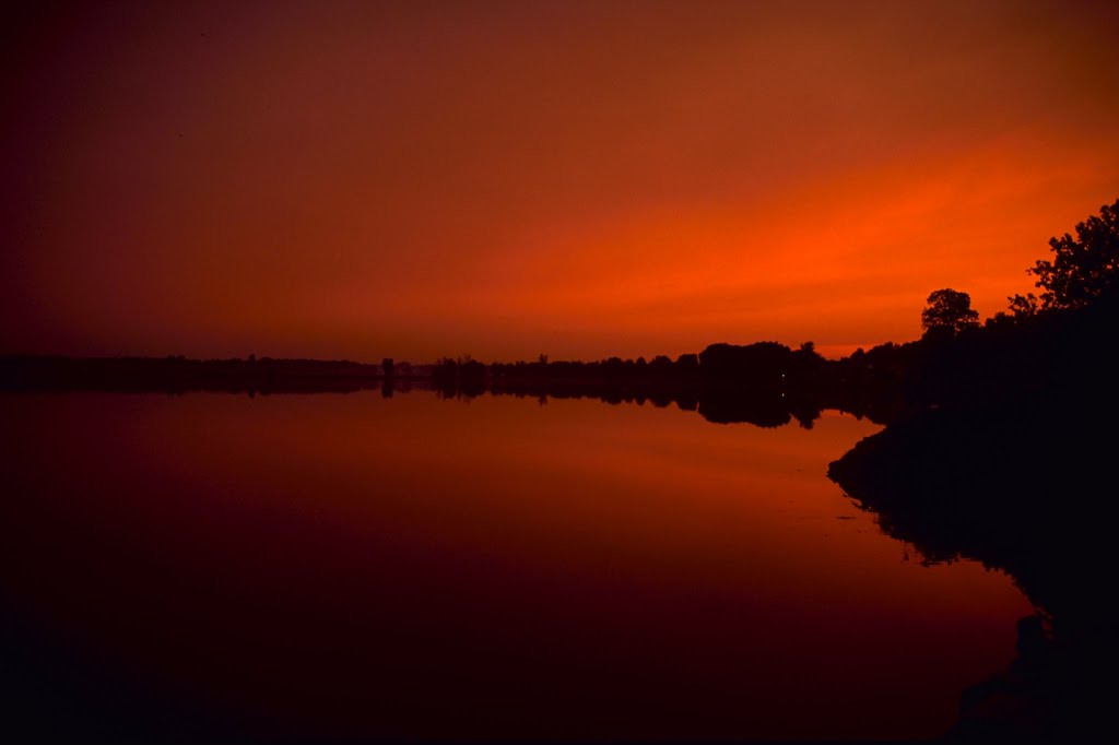 Sunset on Long Pond, Грис