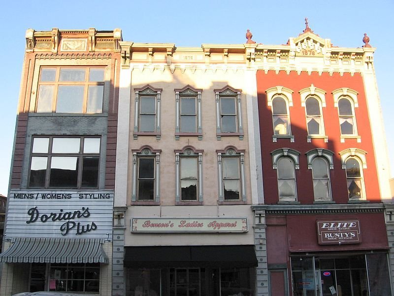 Historic Stores on Main Street, Джеймстаун
