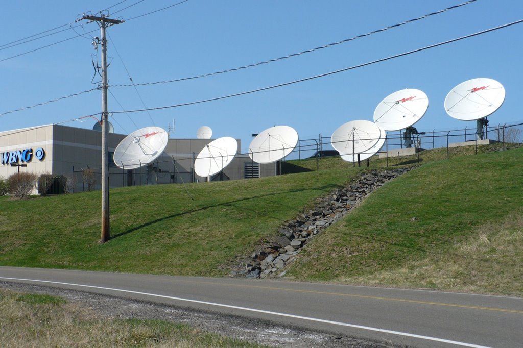 WBNG Binghamton satellite dishes, Джонсон-Сити