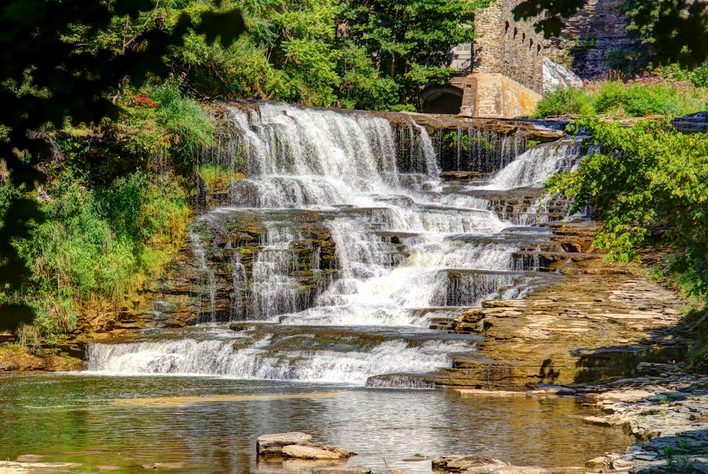 Foaming Falls - Fall Creek Gorge, Итака