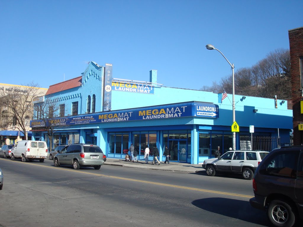 Megamat laundromat,South Broadway, Йонкерс