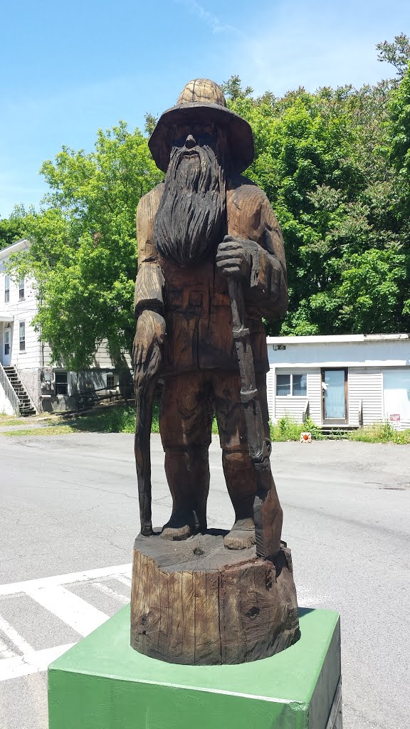 Rip Van Winkle statue, Катскилл